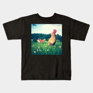 The Secret Life of Chickens Kids T-Shirt